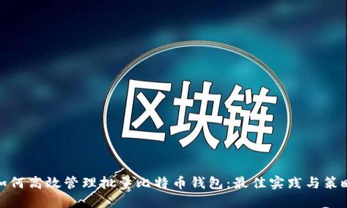如何高效管理批量比特币钱包：最佳实践与策略
