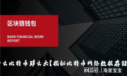 为什么比特币那么大？揭秘比特币网络数据存储标准